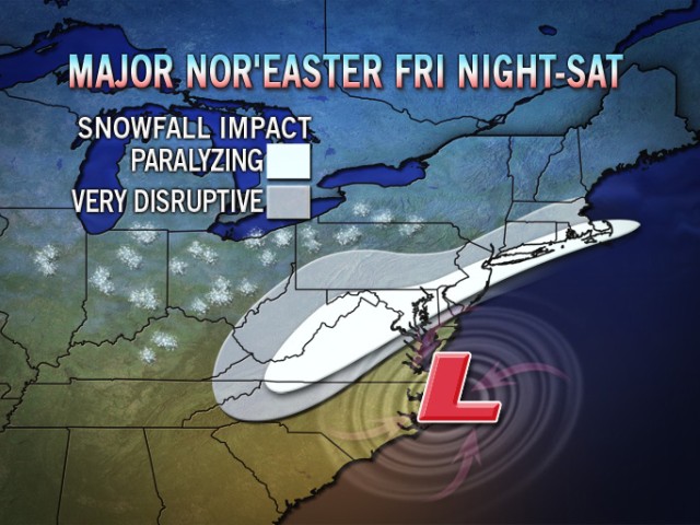 Manhattan Braces for Weekend Snow Storm