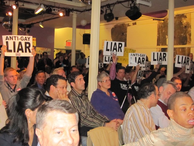 Harold Ford Jr. Gets Hostile Reception from Stonewall Democrats