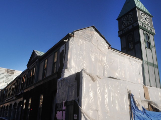Sneak Peak at Pier A Renovation