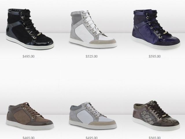 Jimmy Choo Debuts $600 Sneaker