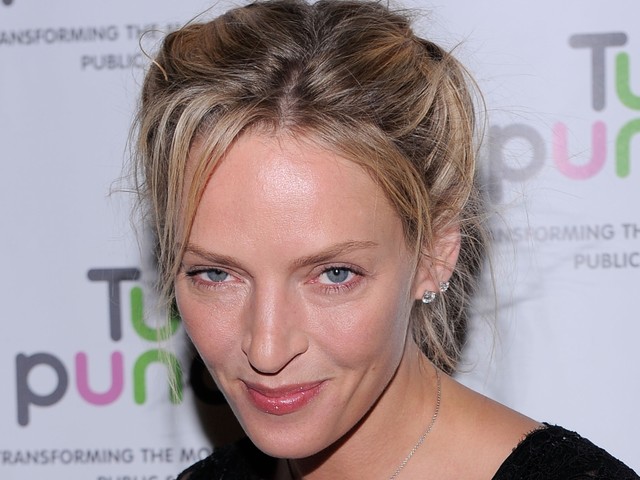 Actress Uma Thurman attends the 2010 Turnaround For Children benefit dinner 