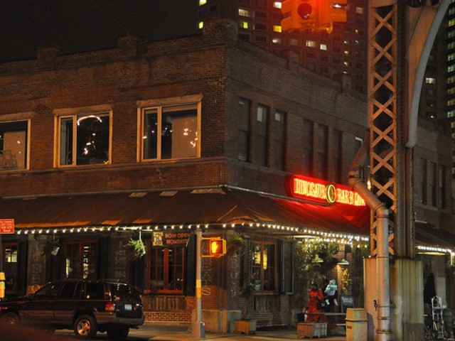 The old Dinosaur Bar-B-Que.