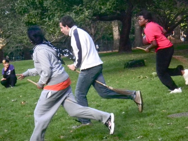 Quidditch takes a lot of stamina, players say.