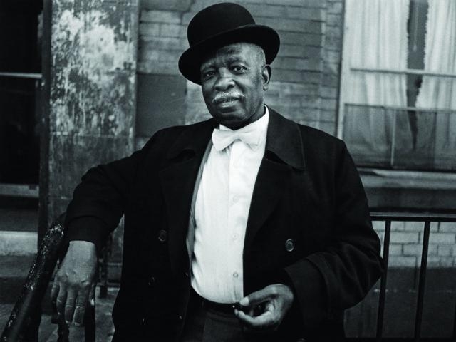 A Man in a Bowler Hat, 1976.