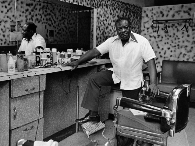 Deas McNeil, the Barber, 1976.