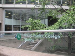 Upper East Side Hunter College Entrance