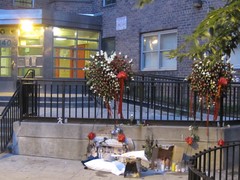 Memorial for murder victim Dereck Nelson