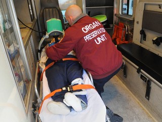 City hospital staff discussed the groundbreaking initiative at Bellevue Hospital Center Wednesday.