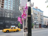 'Ghost' Memorial Goes up for Disabled Lower East Side Activist Harry Wieder