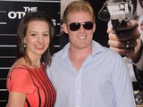 Andrew Giuliani and Sarah Hughes(Andrew H. Walker/Getty Images)