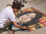 Sidewalk Art By Well Known Street Artist Destroyed on Upper West Side