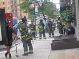 Firefighters at Manhole Explosion on First Avenue(DNAinfo/Gabriela Resto-Montero)