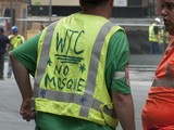World Trade Center Construction Workers Protest Proposed Mosque