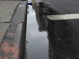 Heavy Rains Drench Manhattan at Beginning of Work Week