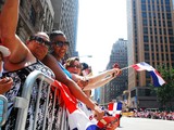 Revelers Join Dominican Day Parade