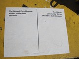 Posters Become the Newest Forum in 'Ground Zero Mosque' Debate