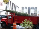 Lincoln Square Christmas Tree Kicks Off Holiday Season on Upper West Side