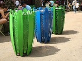 Bryant Park's Tulip Trash Bins Win Design Prize