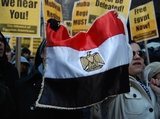 Vocal Locals Support Egyptian Uprising
