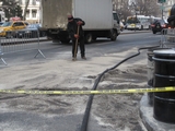 Fuel Spill Closes Part of Park Row Near City Hall