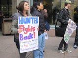 Hunter College Students Rail Against Budget Cuts, Rising Costs