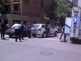 Harlem Car Crash Sends Cabbie to the Hospital