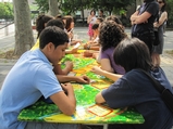 Student-Designed Lunchroom Tables Unveiled at City Parks