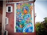 Artist's Work Scales New Heights in NoLIta Ad Campaign