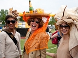 Fashionistas and Celebs Catch Polo Match on Governors Island