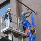 St Vincent's Flag Taken Down(DNAinfo/Olivia Scheck)