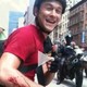 Actor Joseph Gordon-Levitt Crashes Through Back of Cab While Filming New Movie(Joseph Gordon-Levitt)