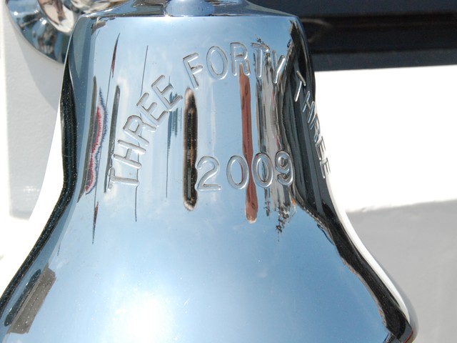 The boat is named in honor of the 343 firefighters who died on 9/11.