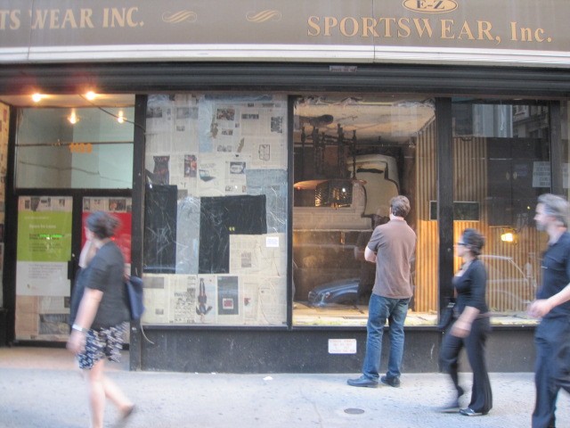Vacant Real Estate Turned Public Art Gets Attention in Flatiron District