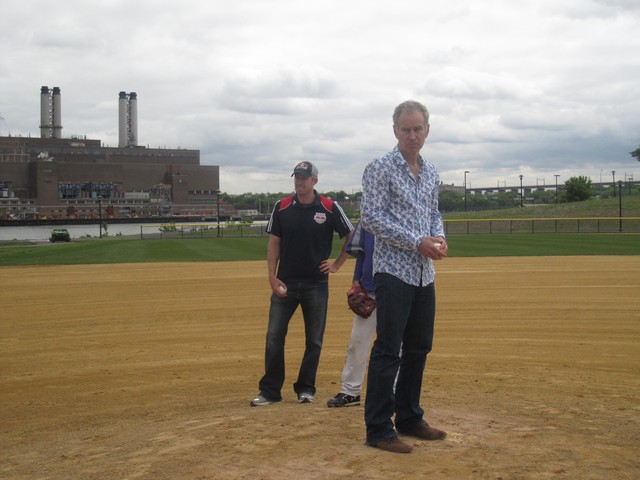 John McEnroe and Mariano Rivera Celebrate Opening of Randall's Island Sports Fields With Youth Players