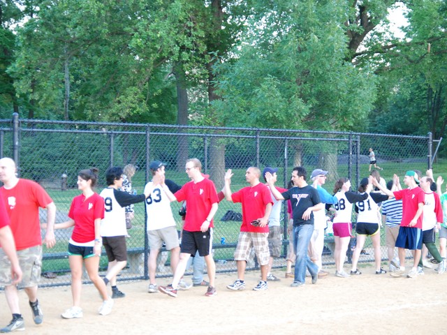 Despite Vanity Fair's landslide win, media softball is always played in good fun — with just a hint of rivalry.
