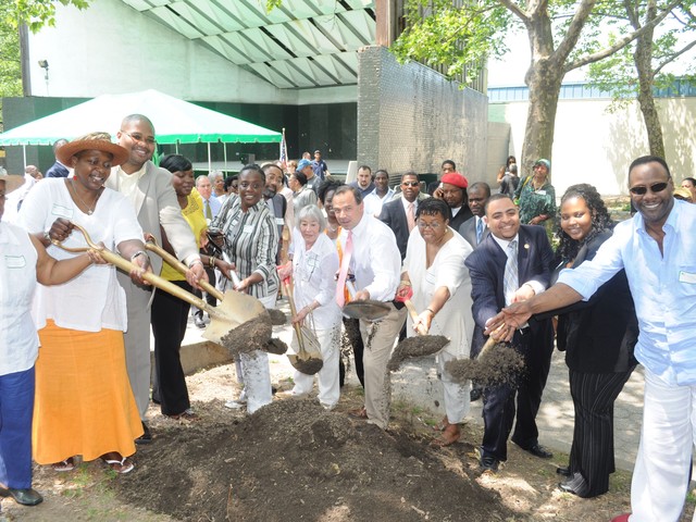 Ground Broken on New Marcus Garvey Amphitheater Set to Open Next Spring