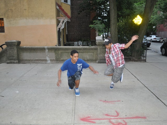Gonzalez and Steven Herrera, 11, are cousins and attend school together at Academy IS 52 in Inwood.