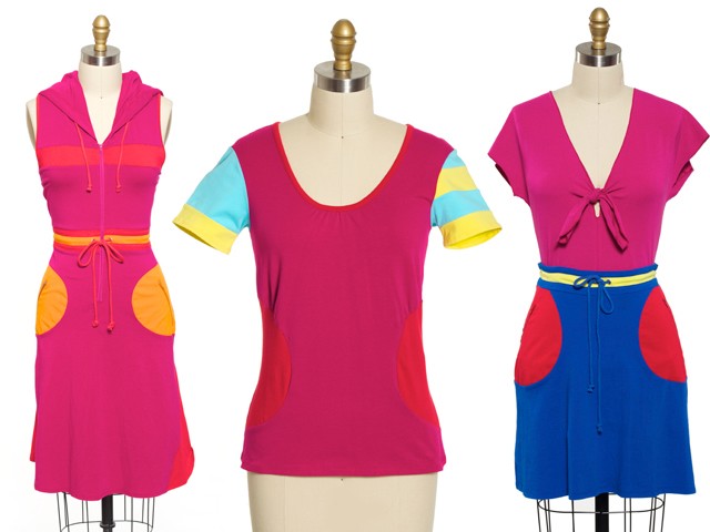 Stephen Burrows East Harlem Target Separates and Stripe Top