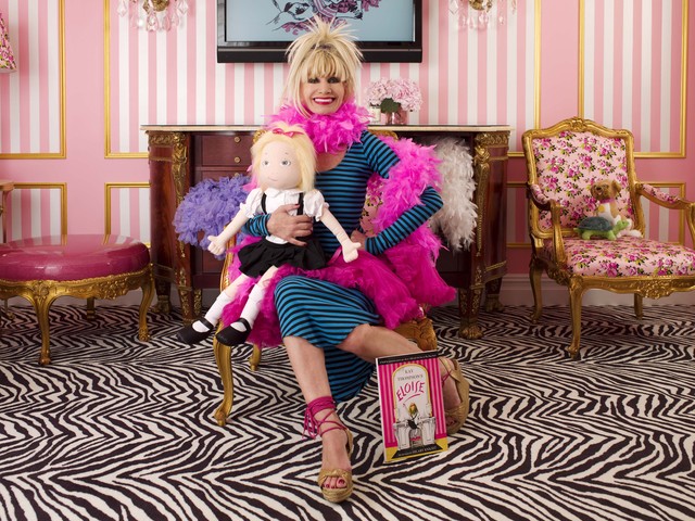 Betsey Johnson in the Eloise Suite.