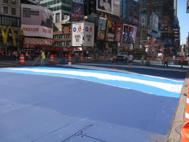 Great White Way Turning Blue
