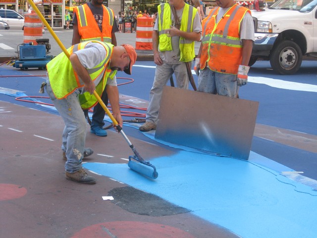 Great White Way Turning Blue