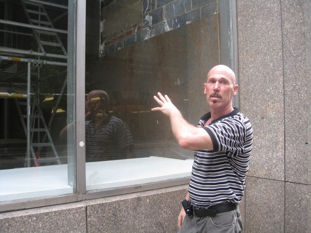 Harlem artist Roy Secord is one of three artists whose work will debut Saturday.
