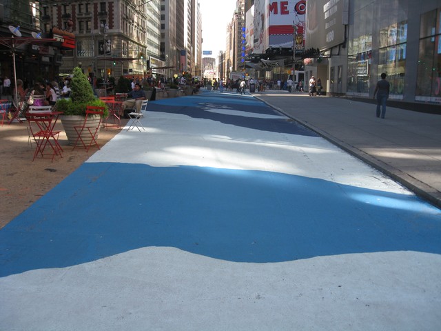 Great White Way Turning Blue