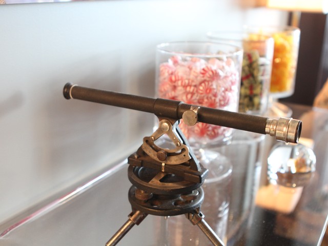 Antique pieces like these are Yip's favorite touches to the W New York Downtown apartment.
