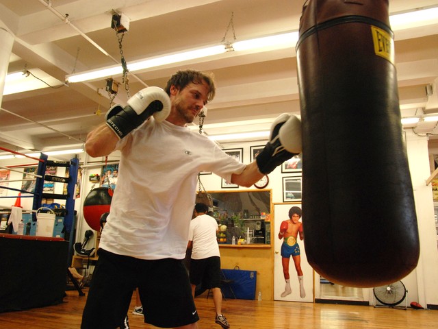 Jon Kim-Reuter, who works out at Mendez, said that boxing is a great workout as well as therapeutic.