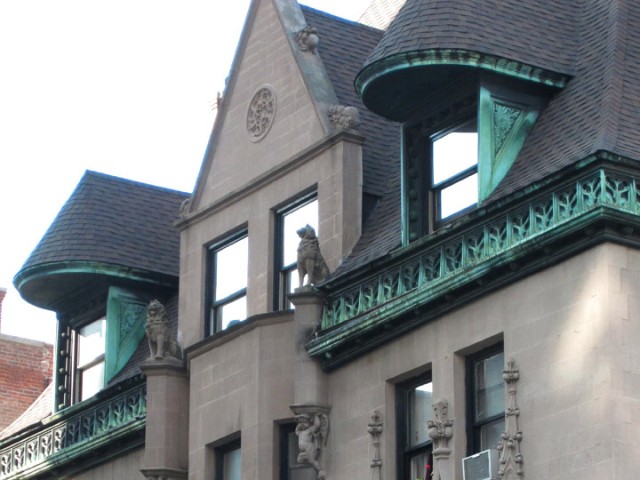 A rowhouse at West 76th Street and West End Avenue could be included in a new historic district that preservationists want.