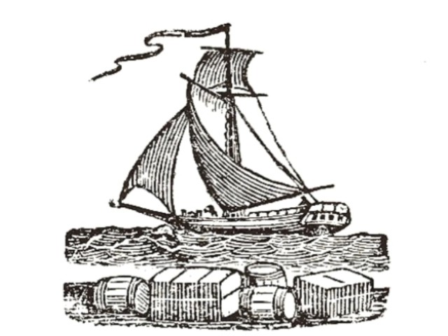 The boat may have been a sloop, like this one.