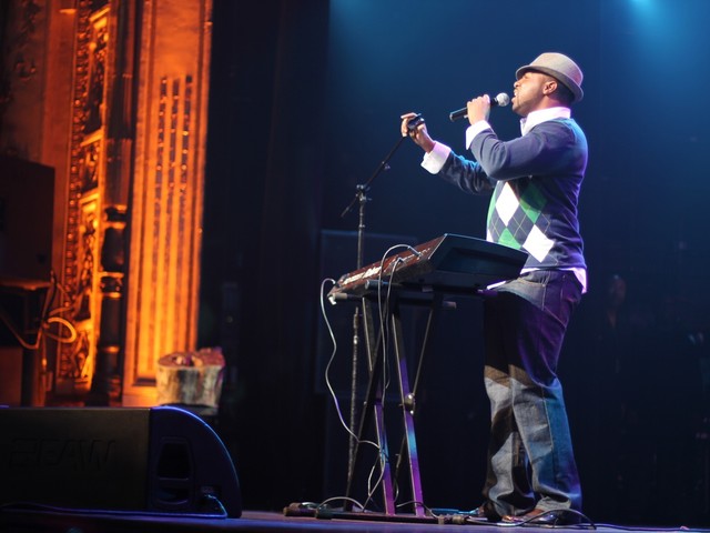 Finalist Darryl Jordan, a Harlem local who sung a ballad about how 