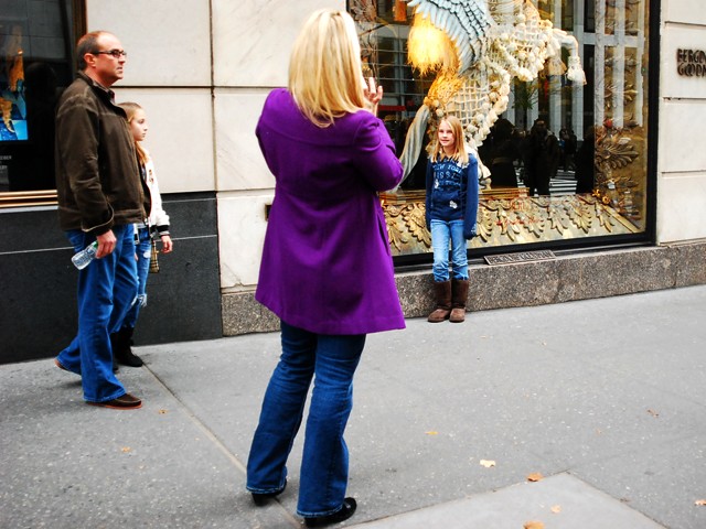 Bergdorf Goodman insists holiday windows attract visitors, and shoppers.