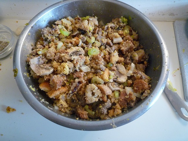 Rep. Michael Grimm likes to eat Italian sausage stuffing on Thanksgiving.